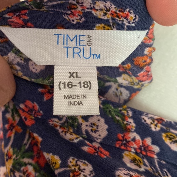 Time and Tru women’s Dress Size XL (16-18) - Picture 8 of 8